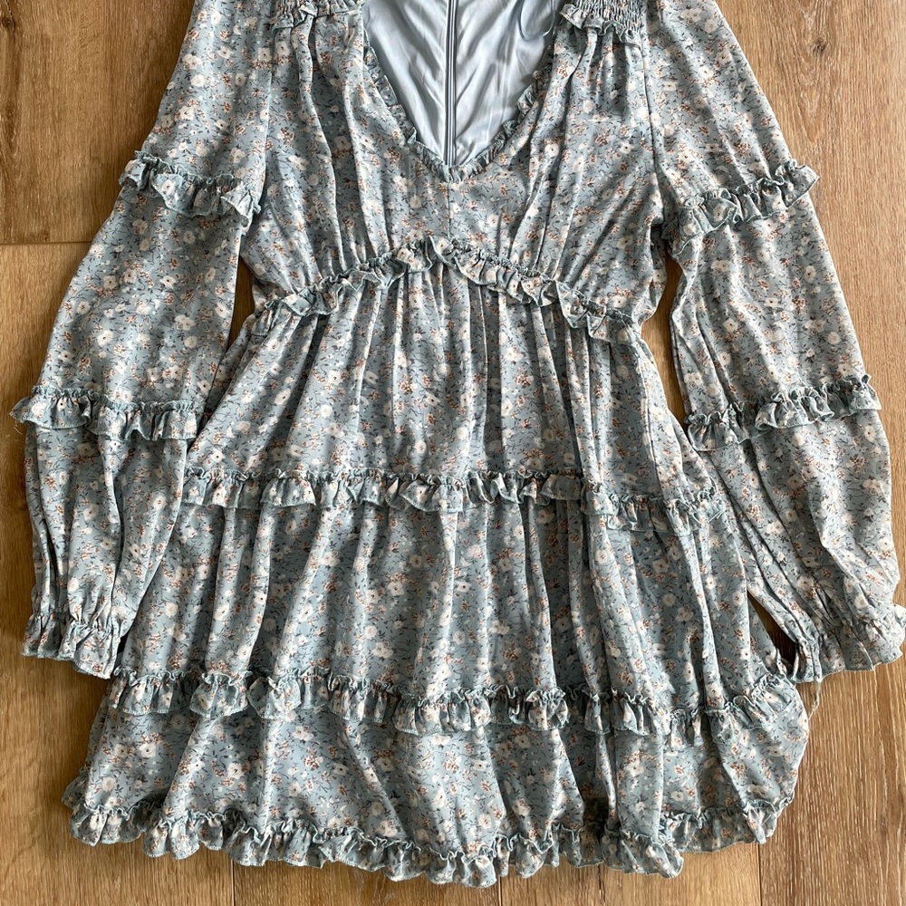 Altered State Floral long sleeve dress